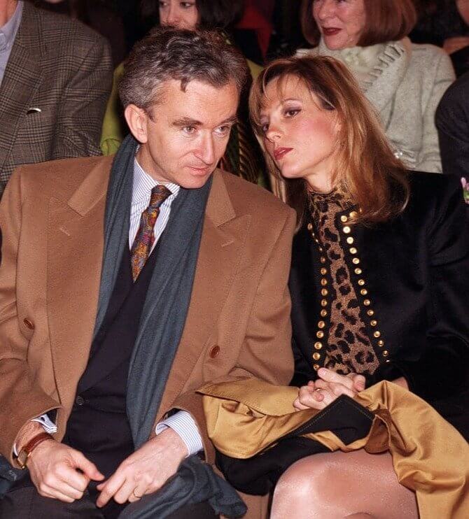 Bernard Arnault And Hélène Mercier