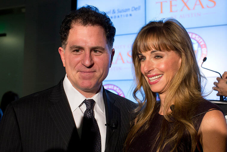 Michael Dell And Susan Dell