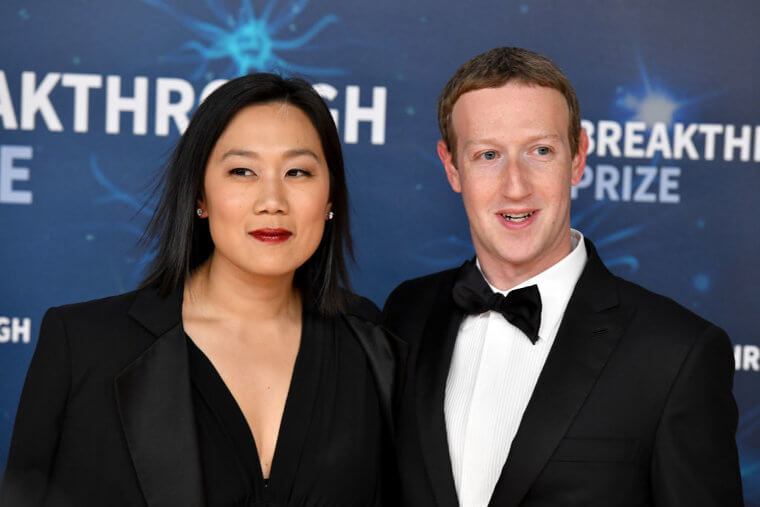 Mark Zuckerberg And Priscilla Chan