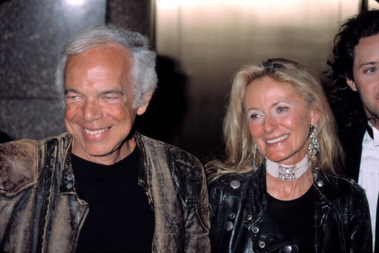 Ralph Lauren And Ricky Lauren