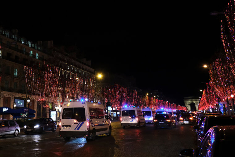 The French Police Respond