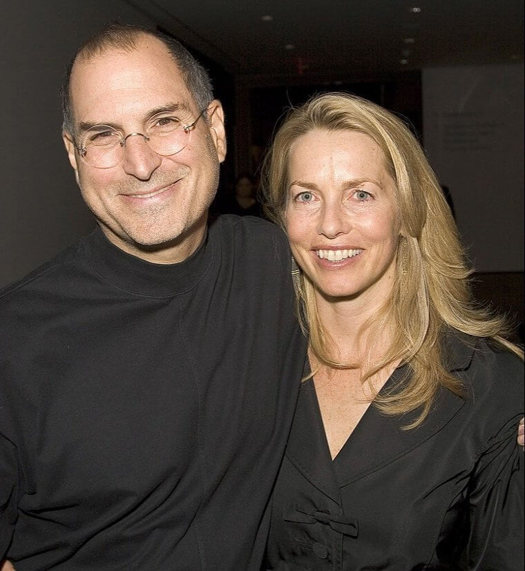 Steve Jobs And Laurene Powell Jobs