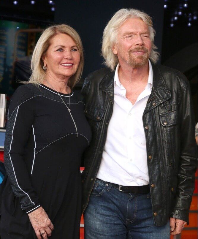 Richard Branson And Joan Templeman