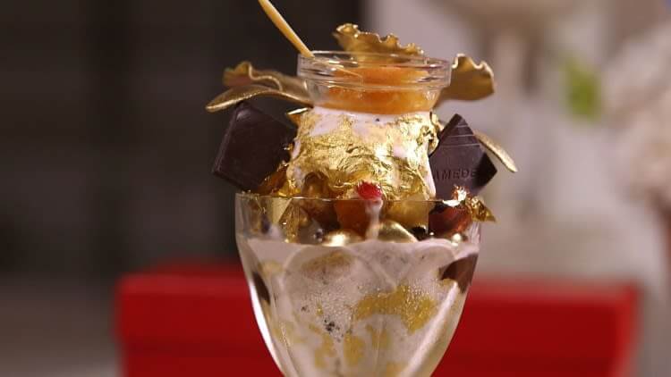 Golden Opulence Sundae: $1,000