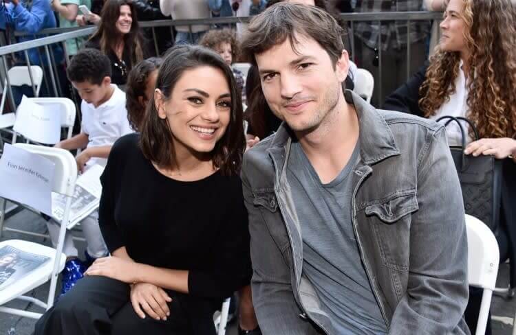 Ashton Kutcher and Mila Kunis