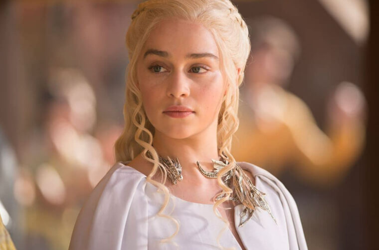 Emilia Clarke's Dragon Necklace