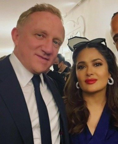 François-Henri Pinault And Salma Hayek