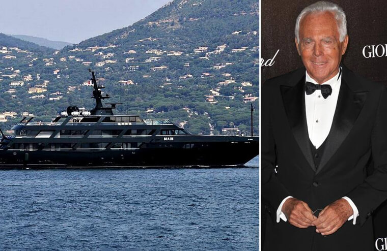 Giorgio Armani - $60 Million