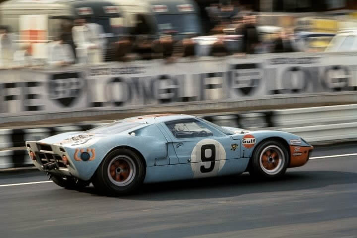 1968 Ford GT40 Gulf: $11 Million, Also Appeared In Le Mans