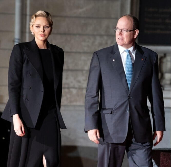 Monaco's Prince Albert II And Charlene Lynette Wittstock