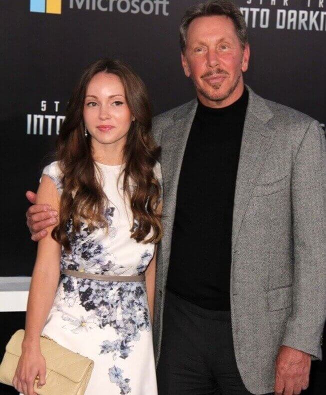 Larry Ellison And Nikita Kahn